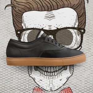 Hand crafted Italian leather sneakers